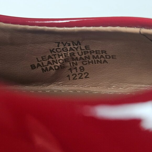 Calvin Klein Women's Gayle 2 Pump Red Shiny - Picture 12 of 16